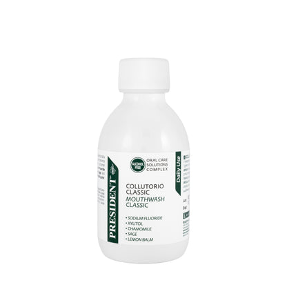 President Daily Use Classic Mouthwash 200ml