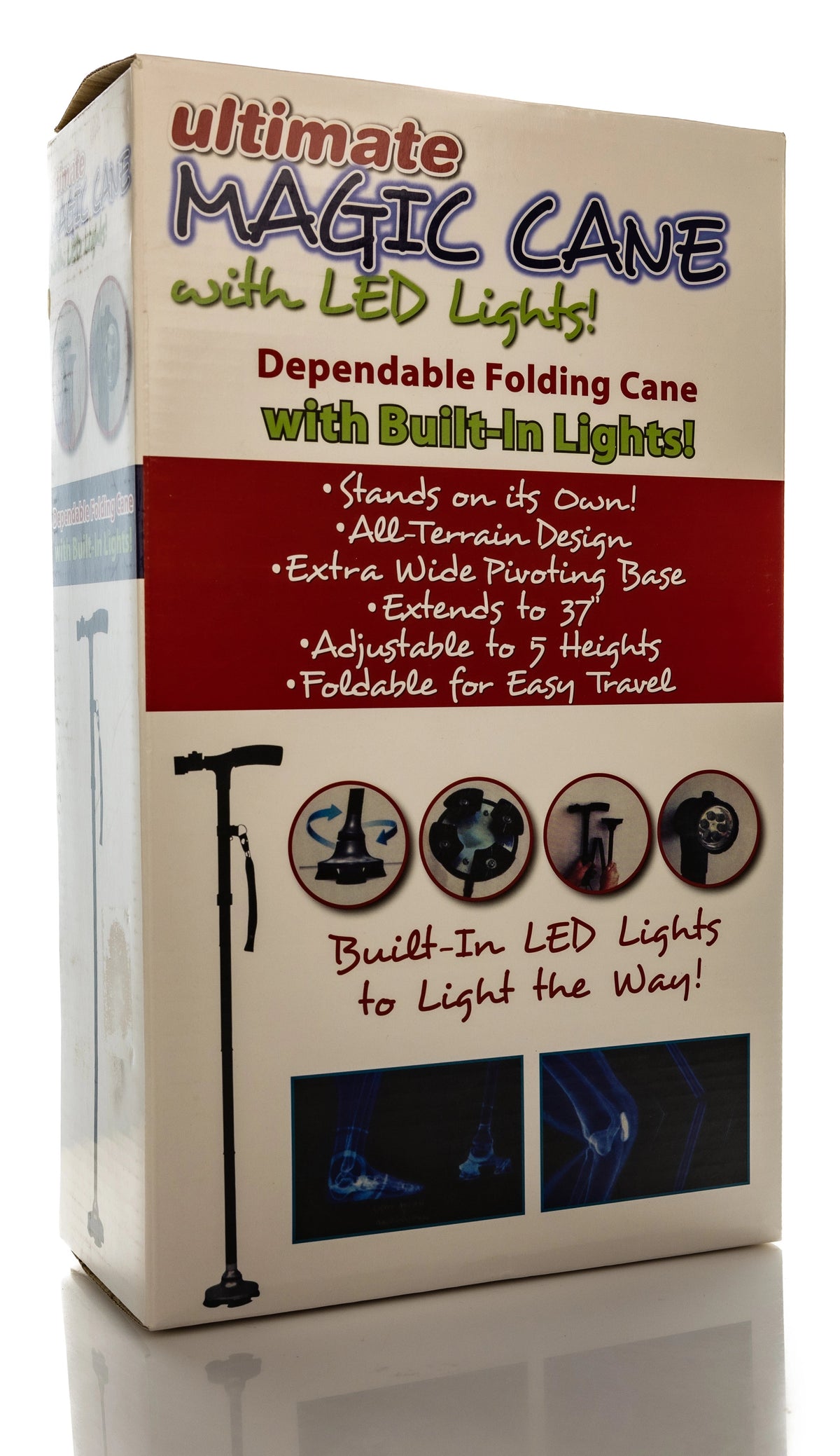 Magic Cane Walk Stick With Light