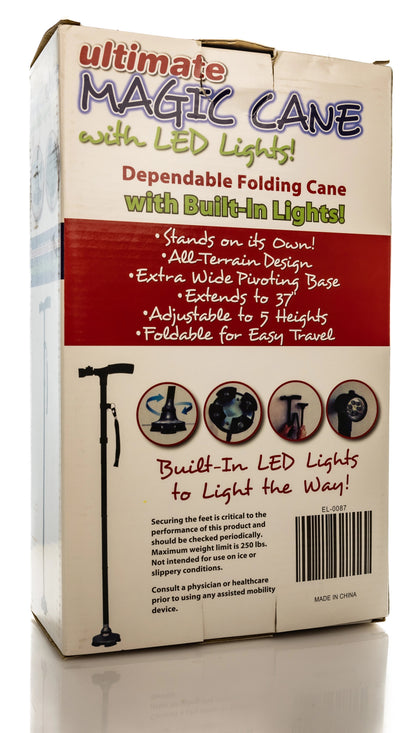 Magic Cane Walk Stick With Light