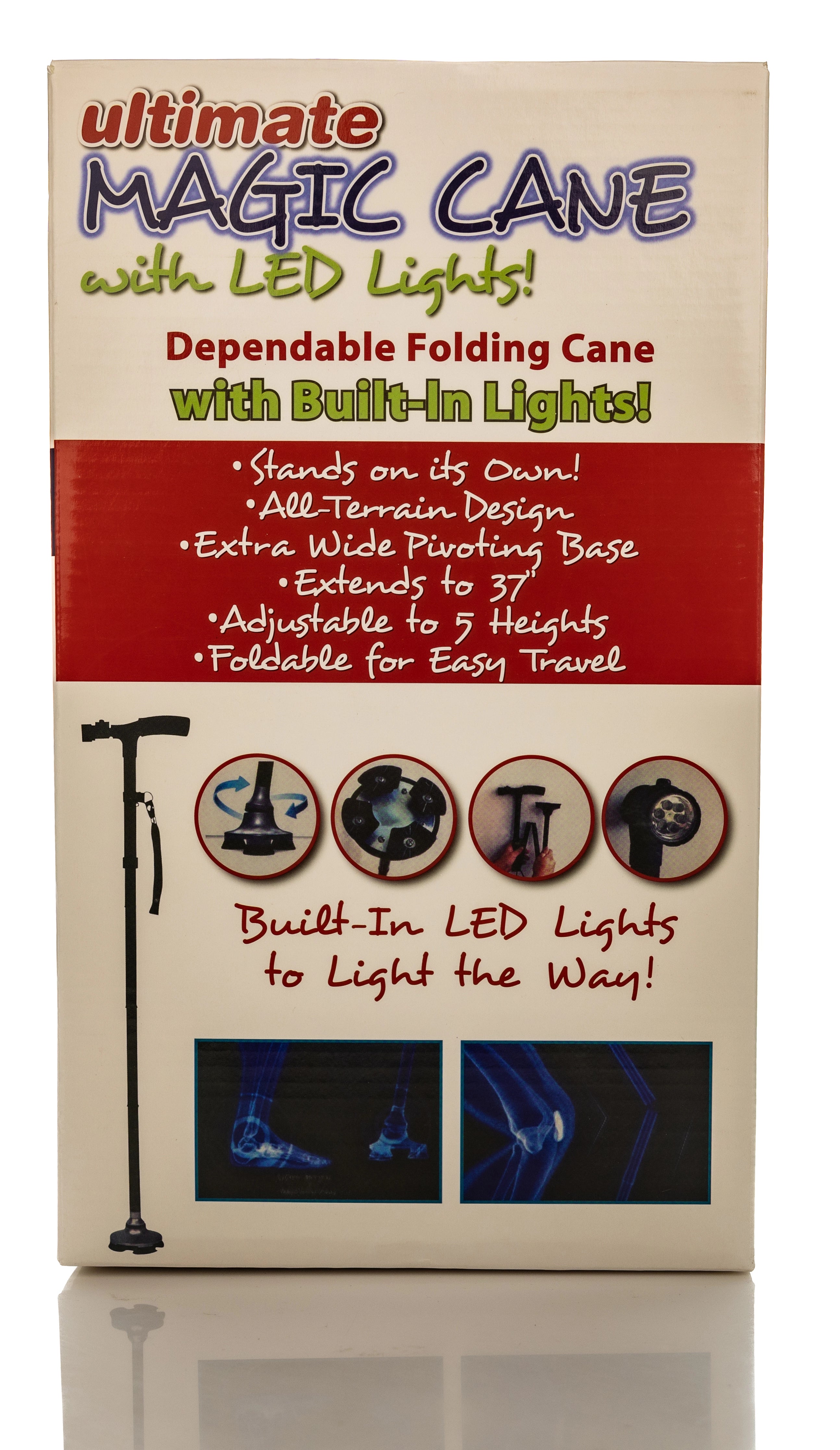 Magic Cane Walk Stick With Light