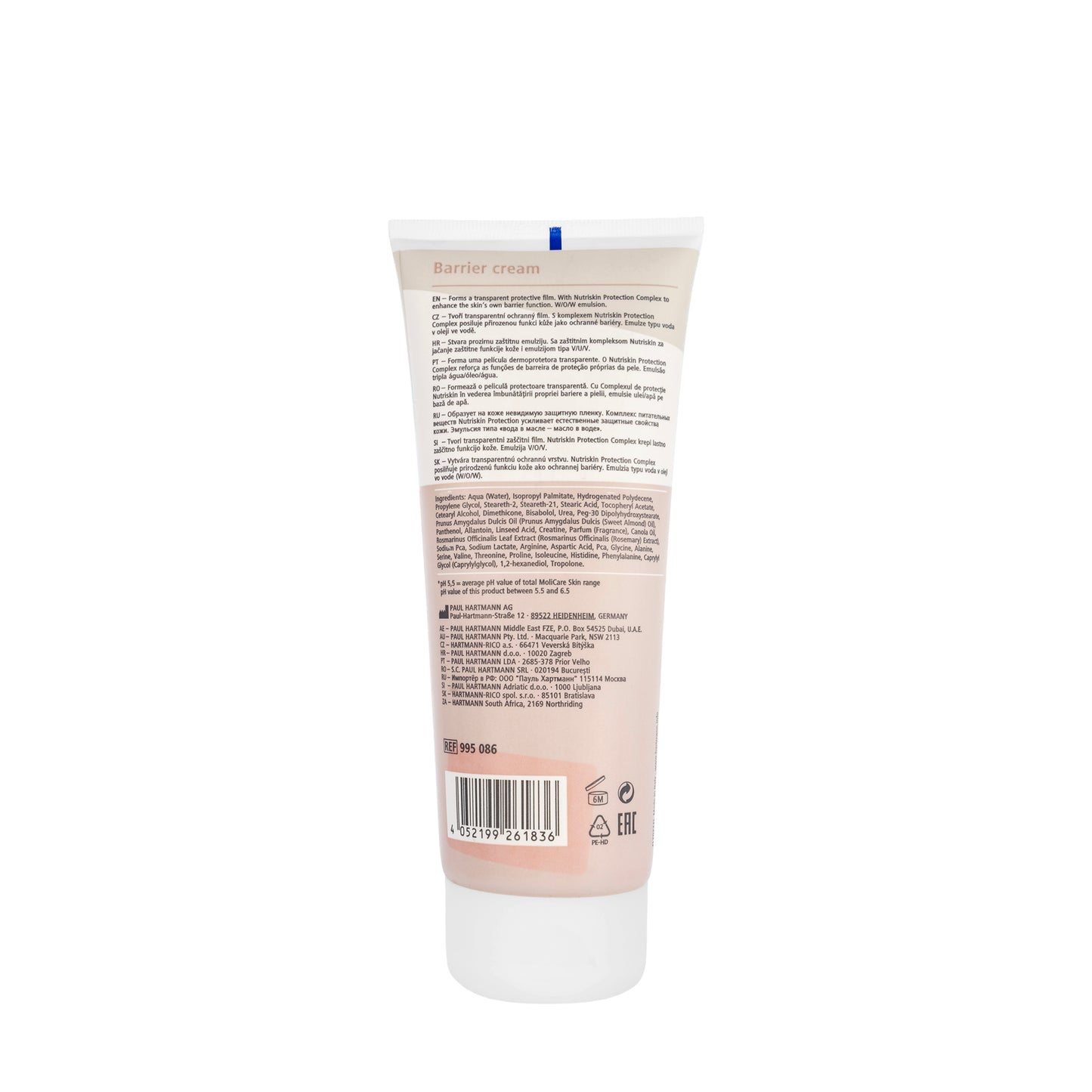 Molicare Skin Barrier Cream 200 Ml
