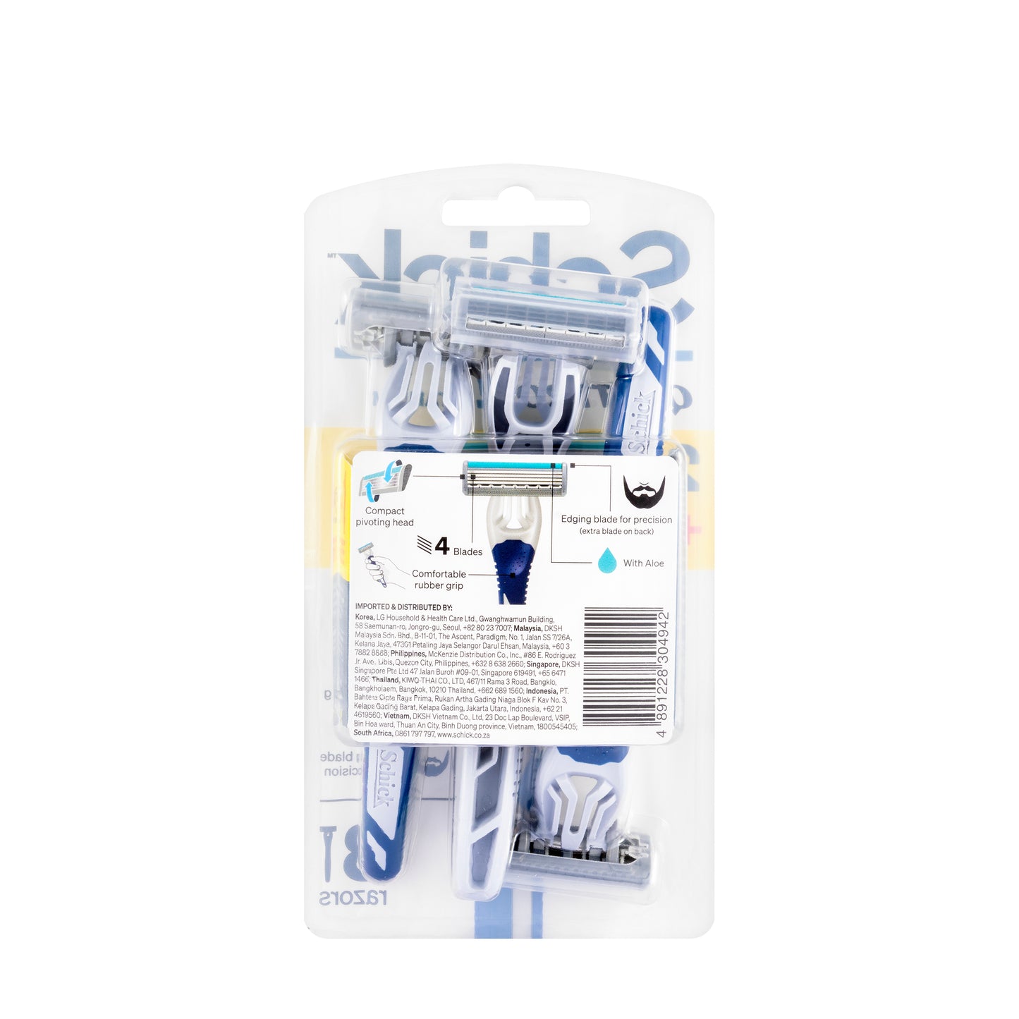 Schick Quattro 4 2+1 Razor Kit (Men)