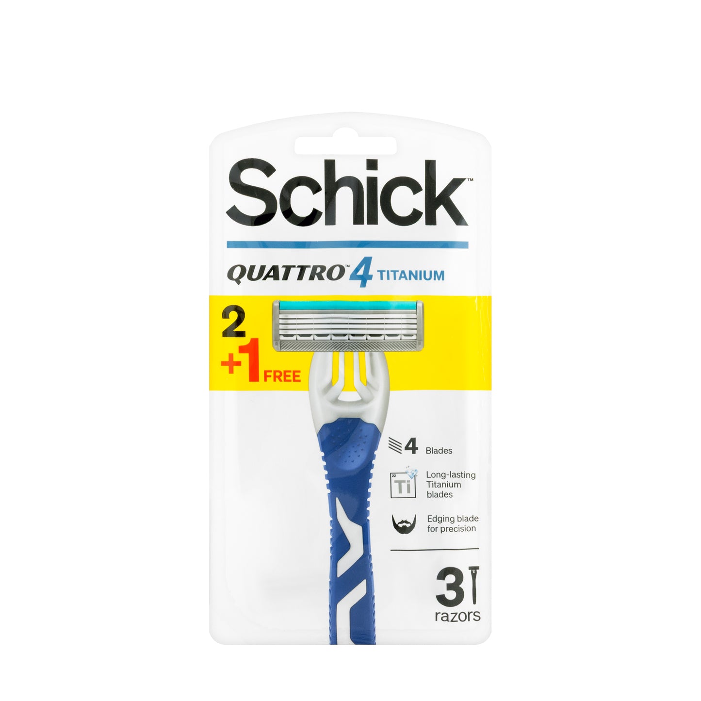 Schick Quattro 4 2+1 Razor Kit (Men)