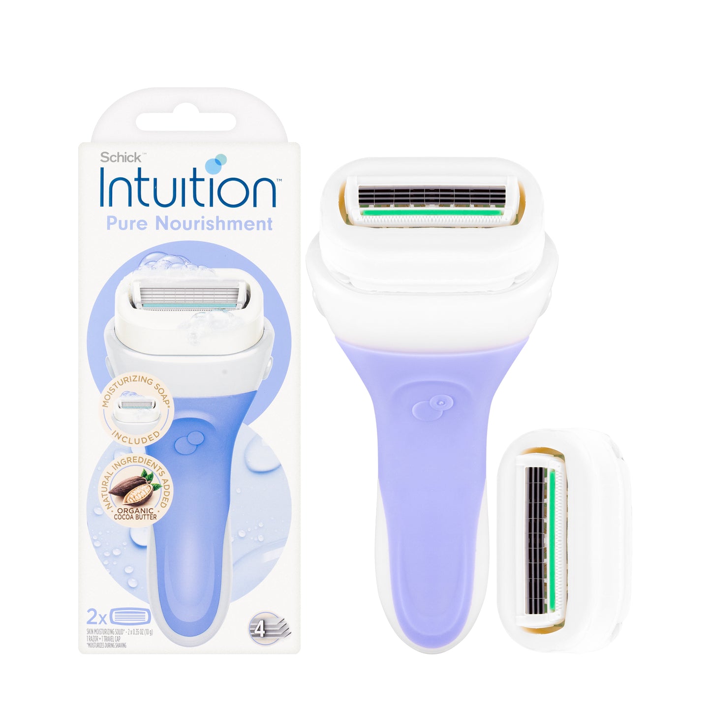 Schick Intuition Pure Nourishment Razor Kit