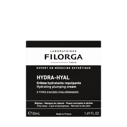 Filorga Hydra Hyal Cream Hydrating Plumping Cream Normal to Dry Skin 50 Ml