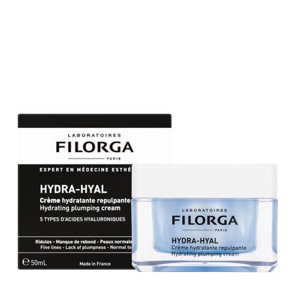 Filorga Hydra Hyal Cream Hydrating Plumping Cream Normal to Dry Skin 50 Ml
