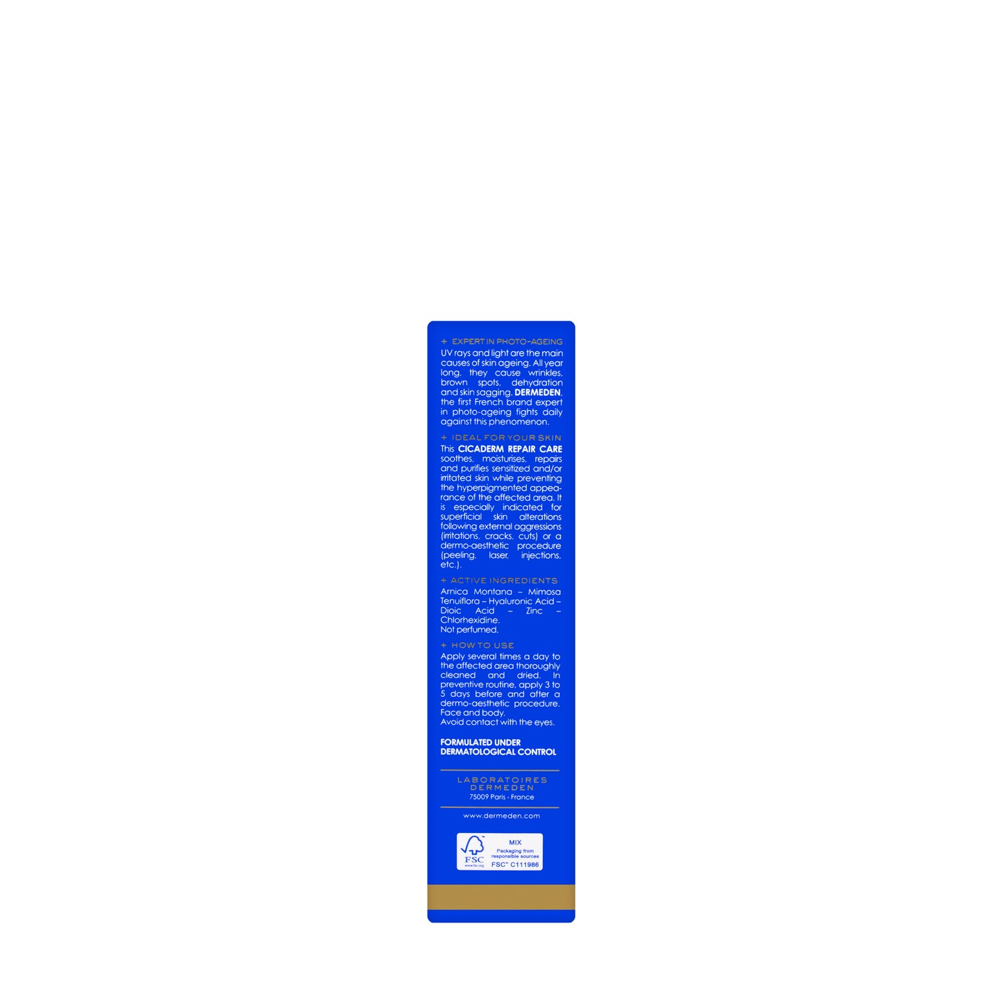 DermEden Specific Protocole Cicaderm Repair Care 30 ml