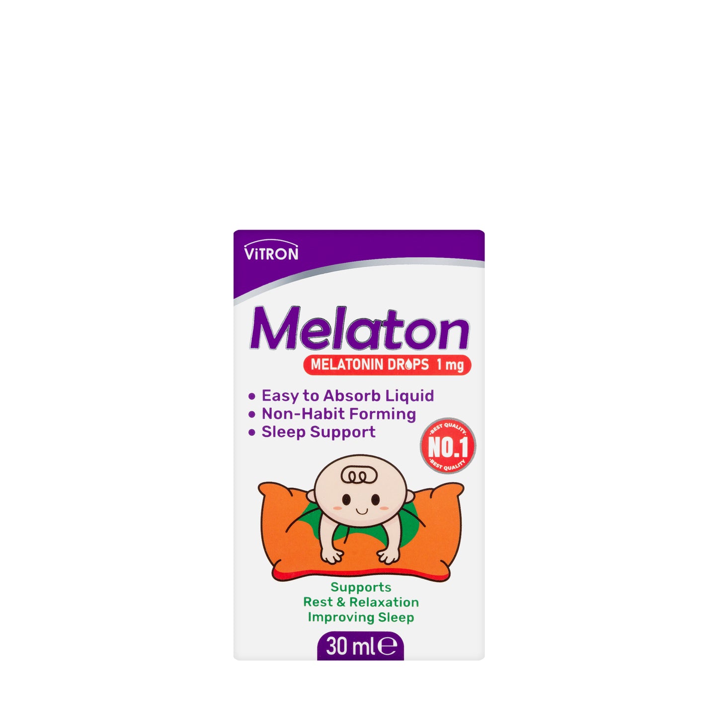 Vitron Melaton Melatonin 1mg Drops 30ml