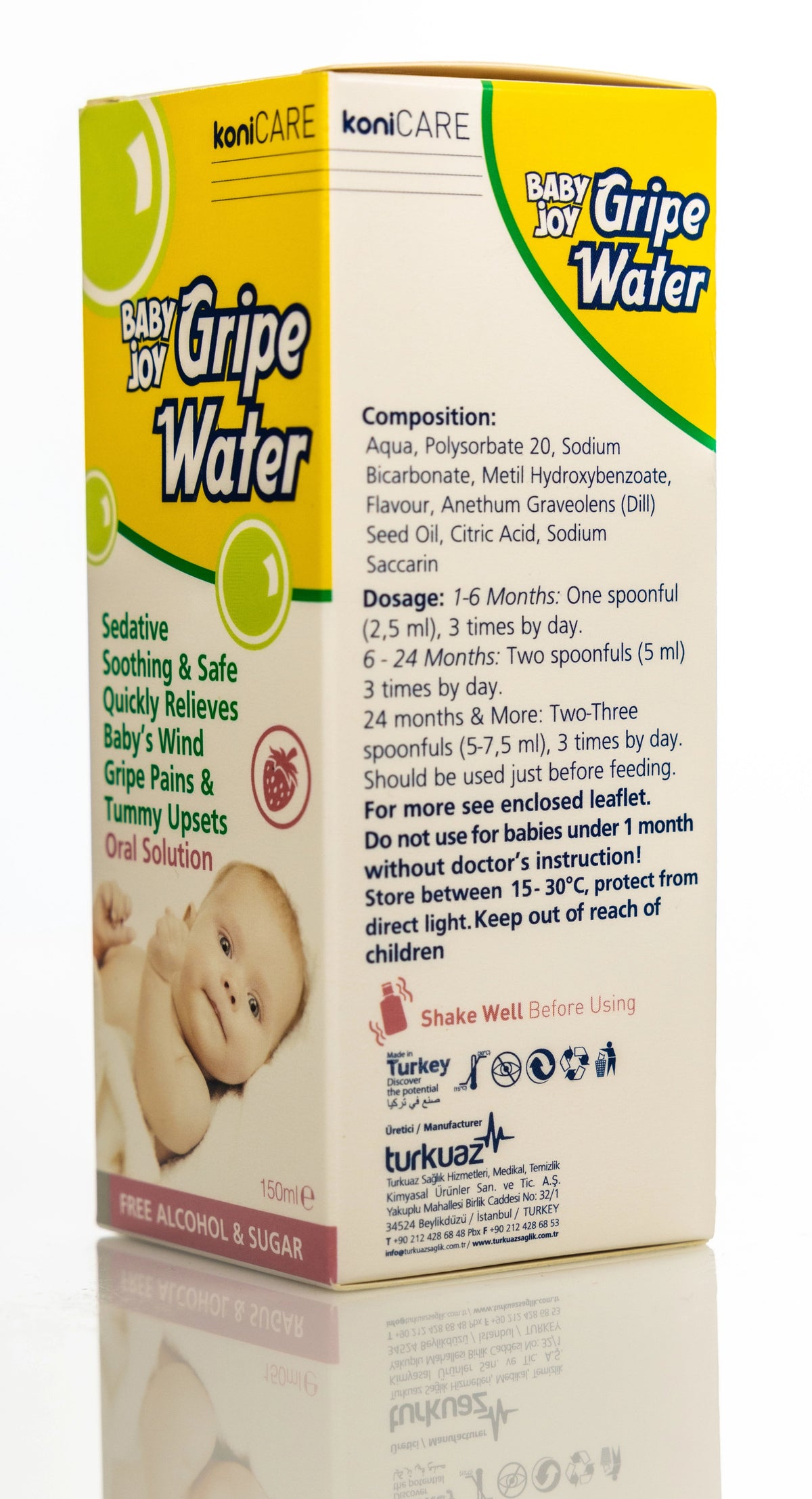 Konicare Baby Joy Gripe Water 150Ml