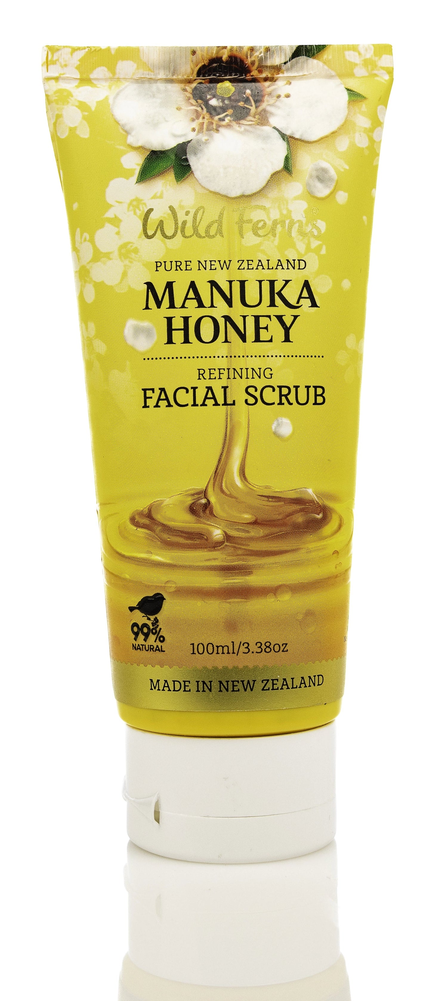 Wild Ferns Manuka Honey Facial Scrub 100 ml