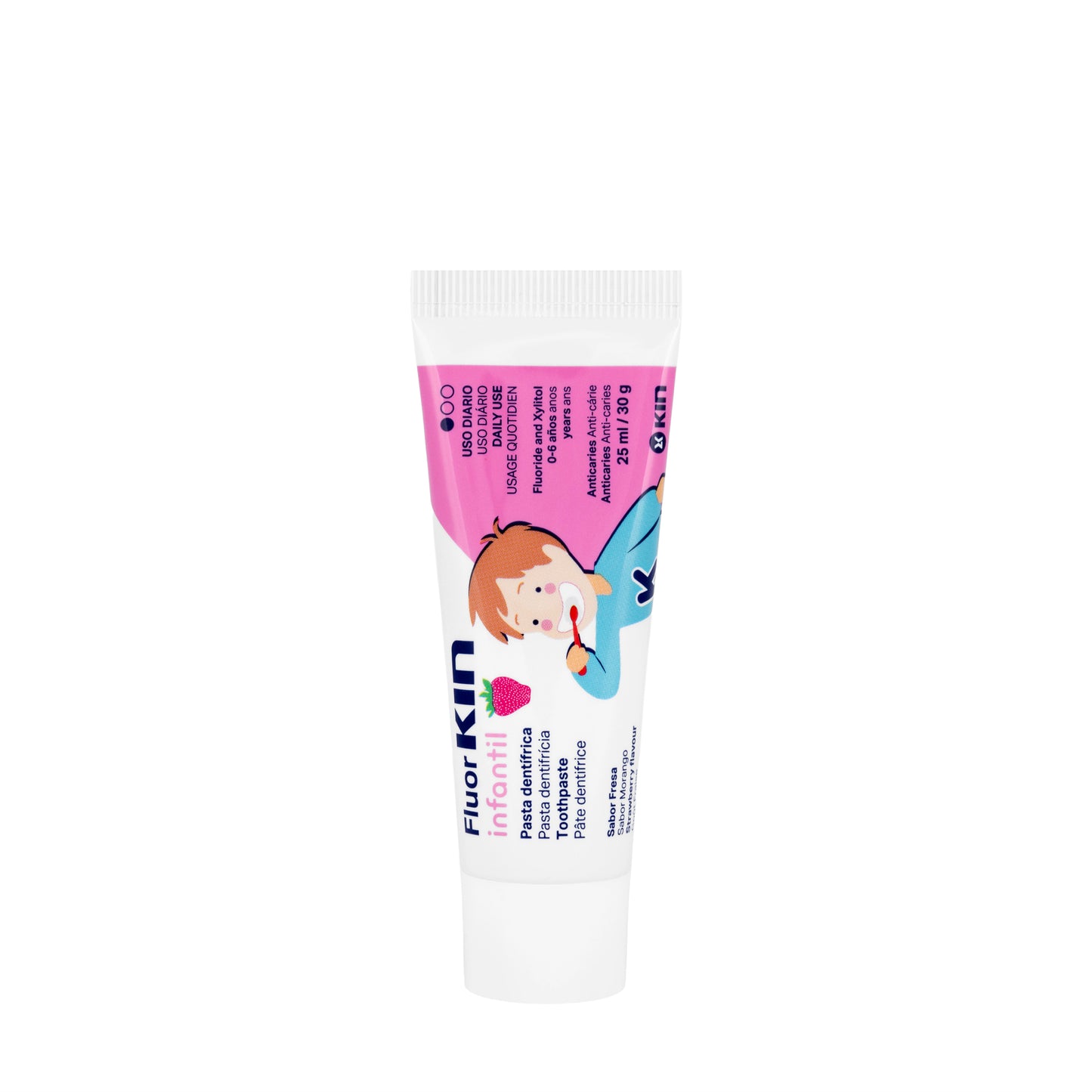 Kin Child Travel [Fluor Infantil] ToothPaste+Toothbrush