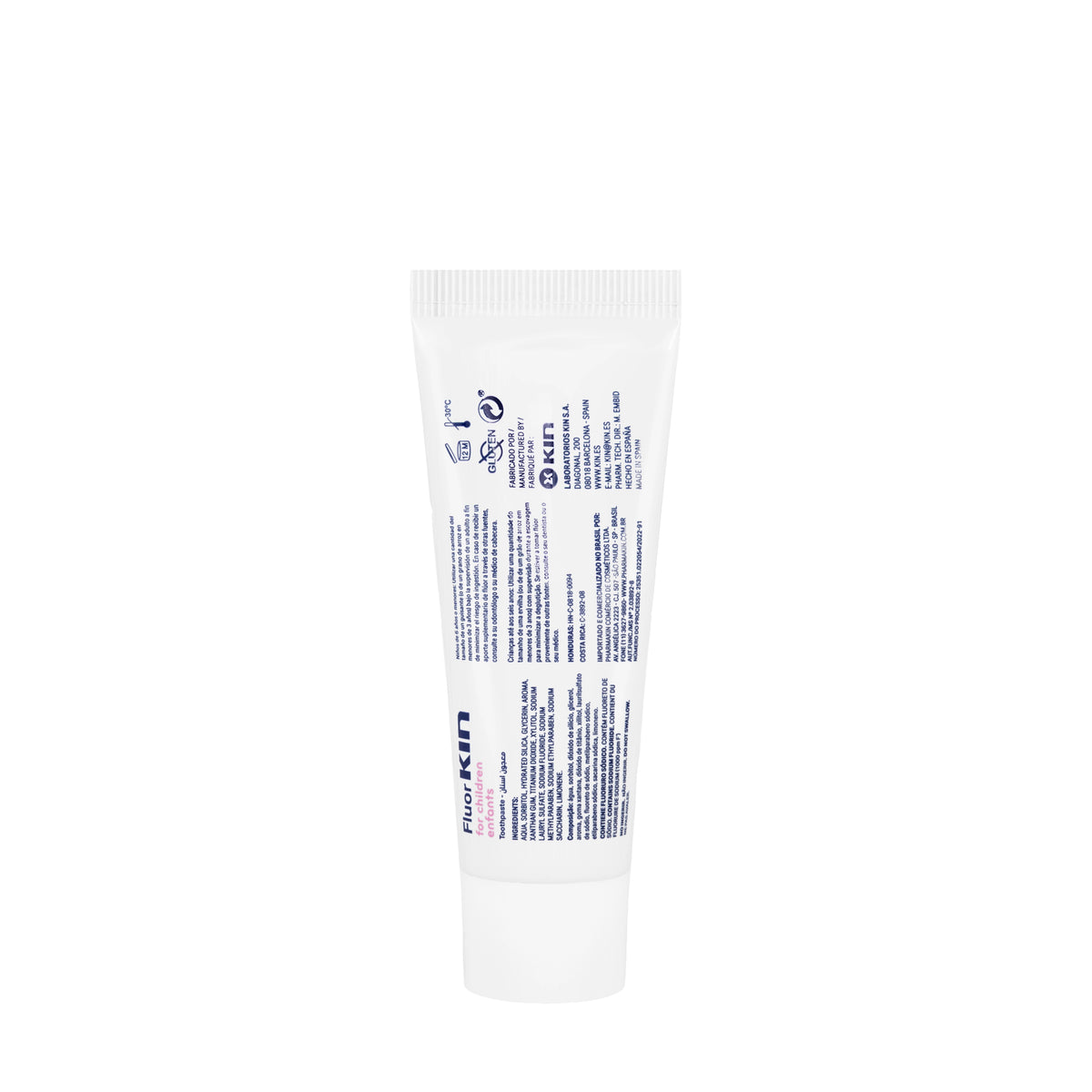 Kin Child Travel [Fluor Infantil] ToothPaste+Toothbrush