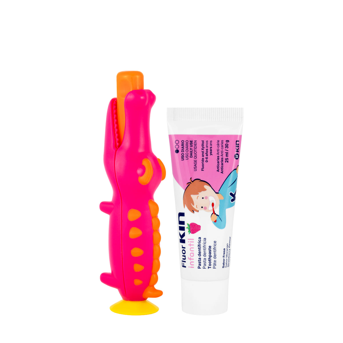 Kin Child Travel [Fluor Infantil] ToothPaste+Toothbrush