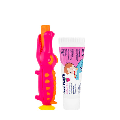 Kin Child Travel [Fluor Infantil] ToothPaste+Toothbrush