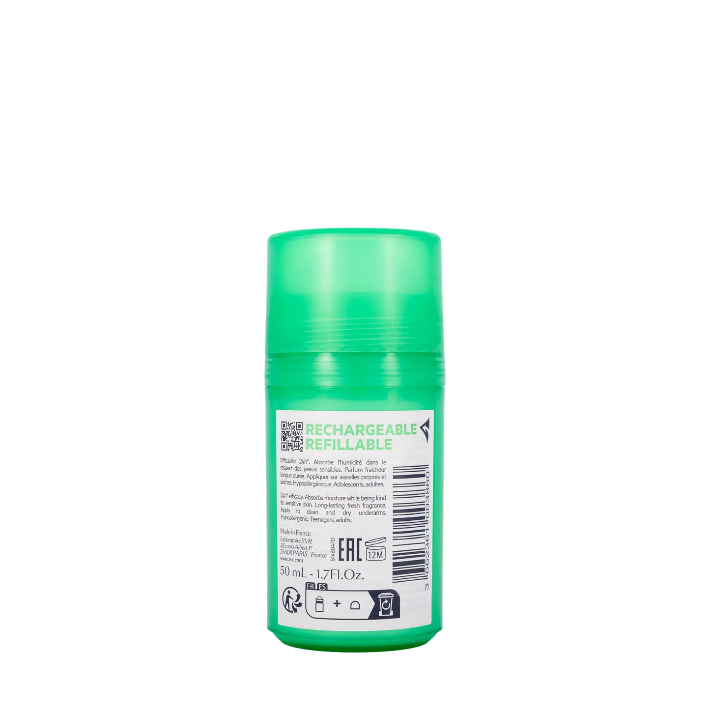SVR Spiral Vegetal Deodorant  Roll 50ml