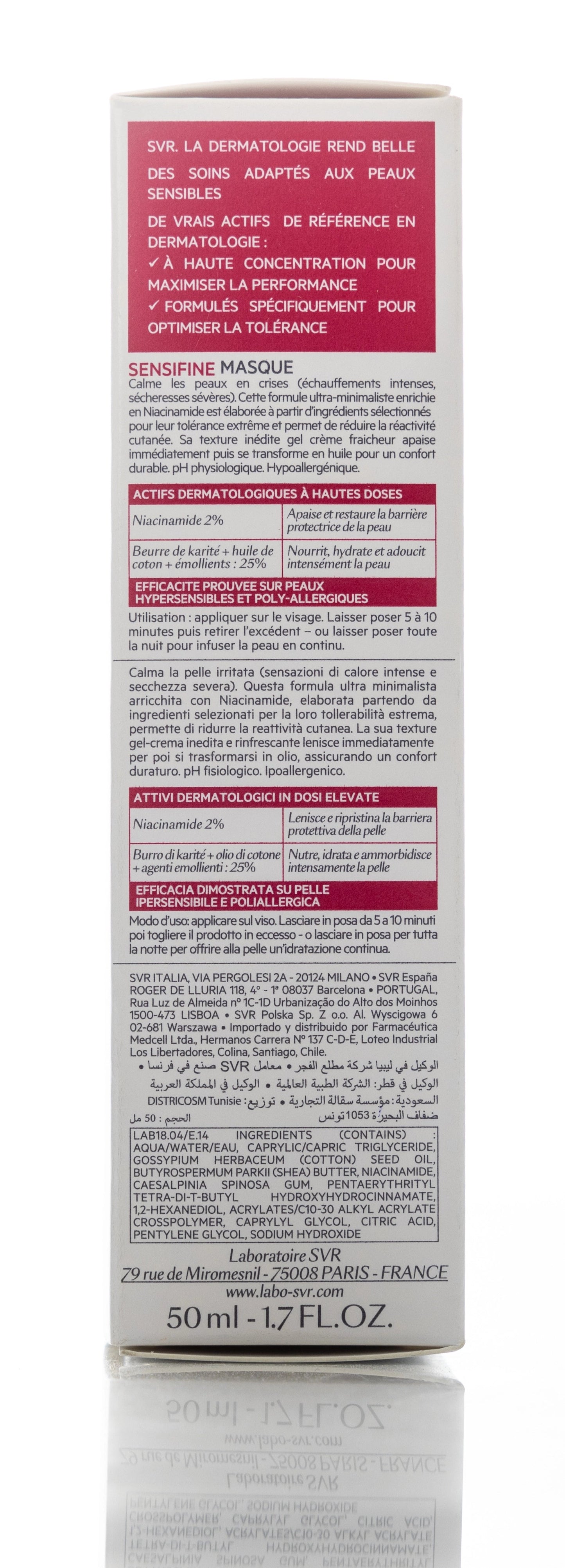 SVR Sensifine Mask 50 ml