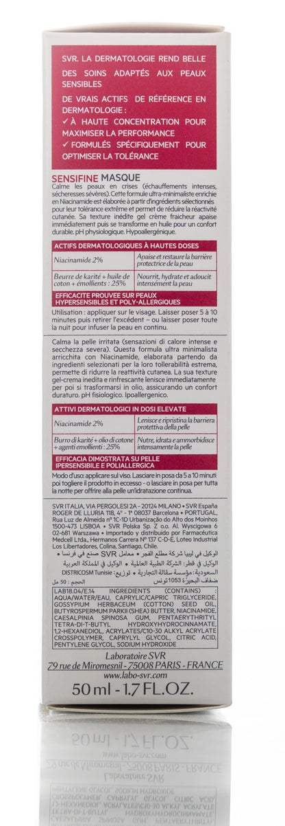 SVR Sensifine Mask 50 ml