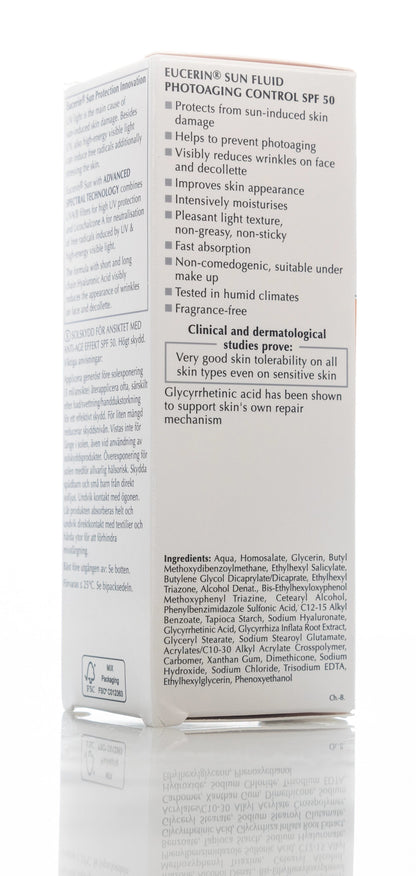 Eucerin Sun Photoaging Control SPF 50+ Fluid 50 Ml Offer Pack 1+1