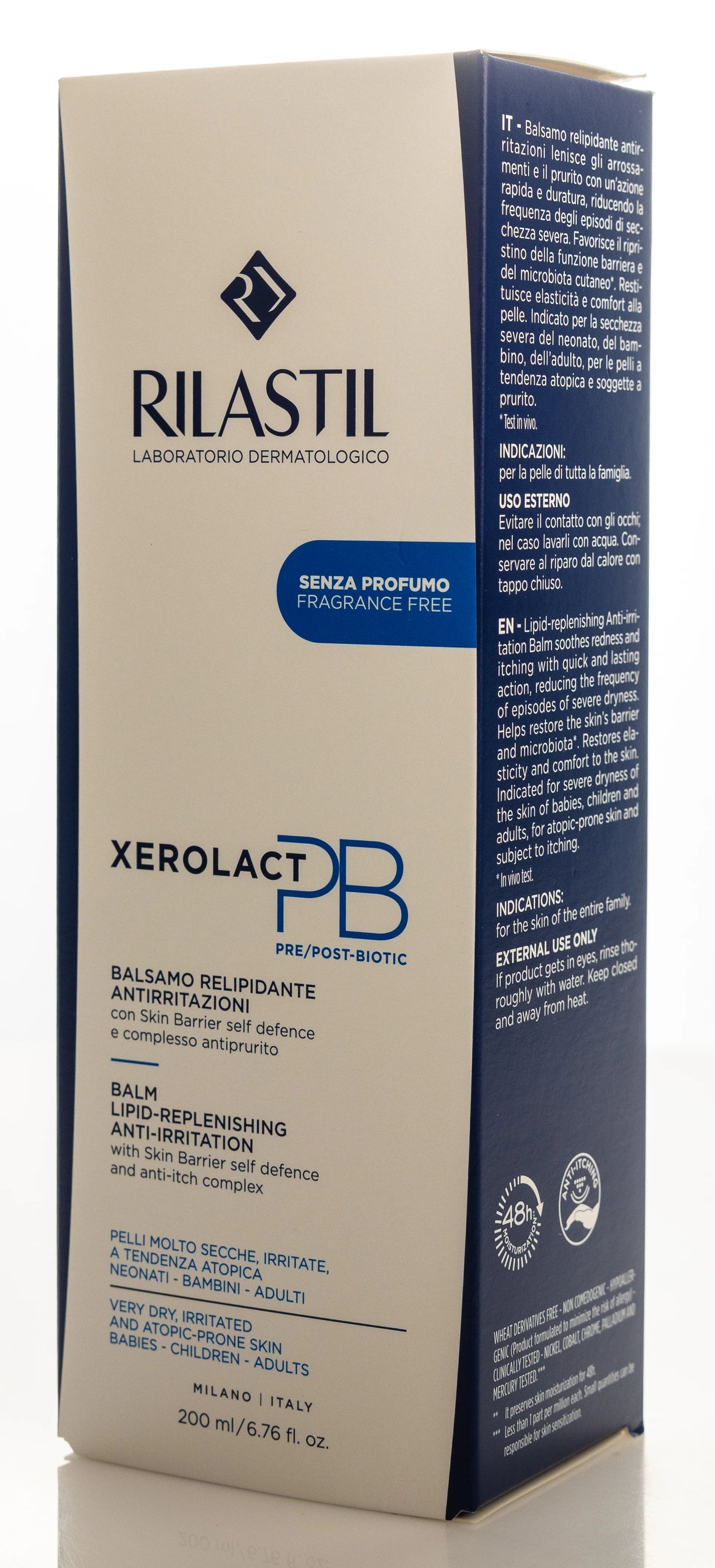 Rilastil Xerolact Clean Oil 50 Ml+Balm 200 Ml Offer