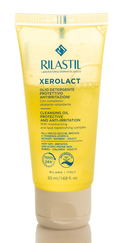 Rilastil Xerolact Clean Oil 50 Ml+Balm 200 Ml Offer