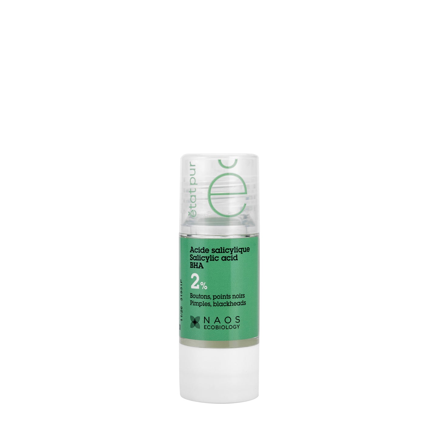 Etat Pur Pure Active Salicylic Acid BHA 2% Pimples, Blackheads Serum 15 Ml