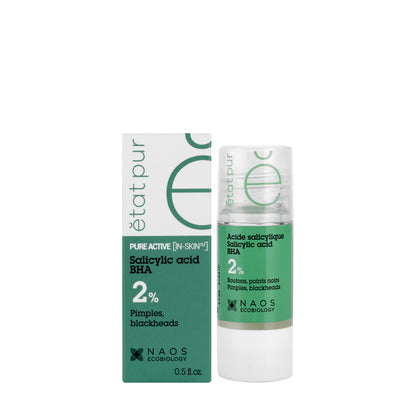 Etat Pur Pure Active Salicylic Acid BHA 2% Pimples, Blackheads Serum 15 Ml
