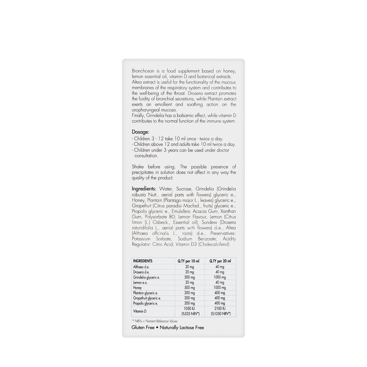 Bronchosan Syrup 200Ml