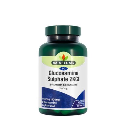 Natures Aid Glucosamine Sulphate 2KCl 1500mg 90 Tablet
