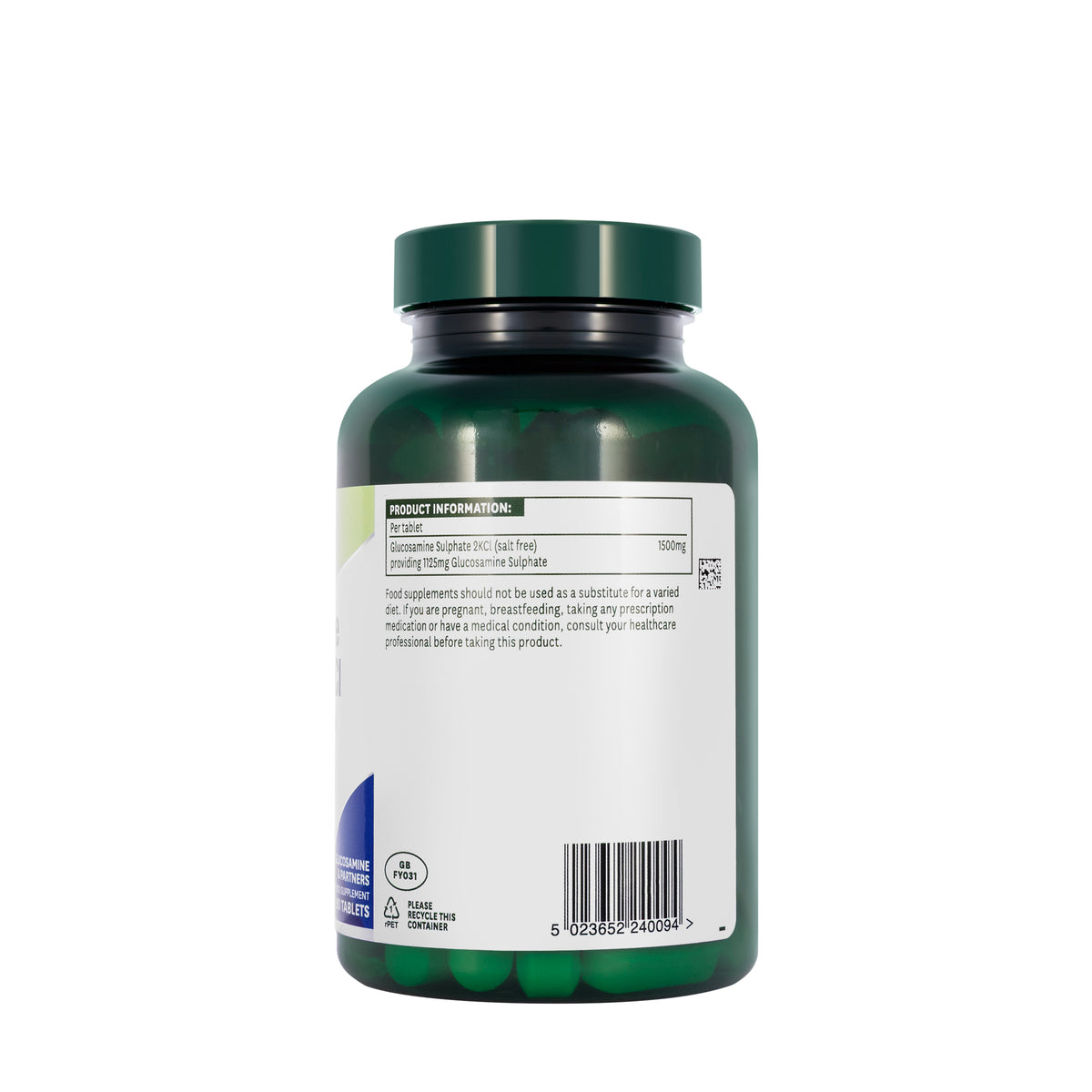 Natures Aid Glucosamine Sulphate 2KCl 1500mg 90 Tablet