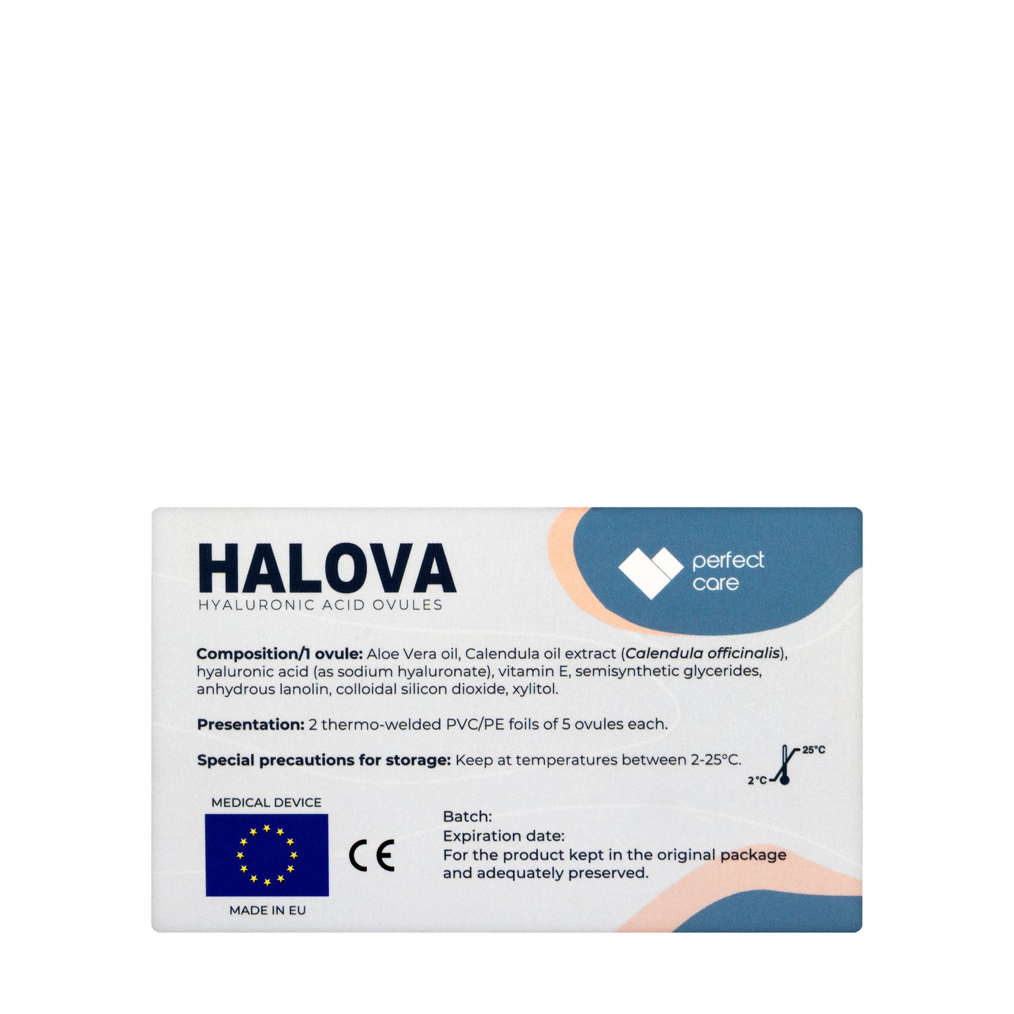 Halova Hyaluronic Acid Ovules 10 Piecs