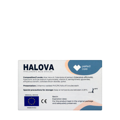 Halova Hyaluronic Acid Ovules 10 Piecs