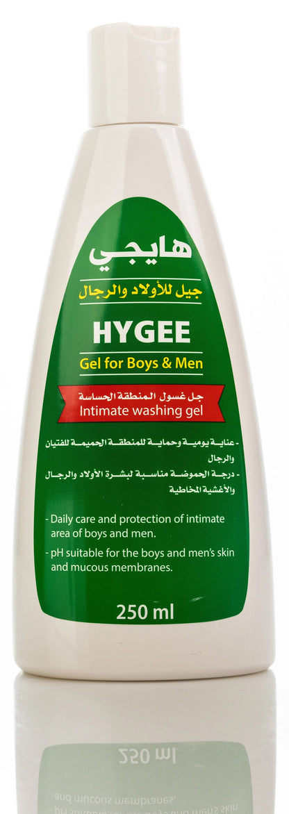 Hygee Intimate Washing Gel For Boys & Men 250Ml