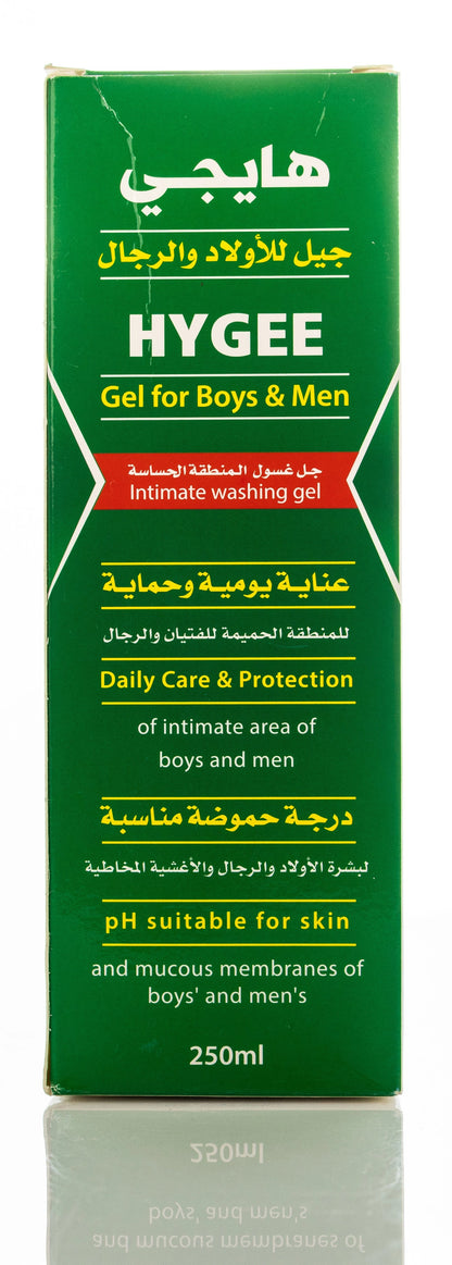 Hygee Intimate Washing Gel For Boys & Men 250Ml