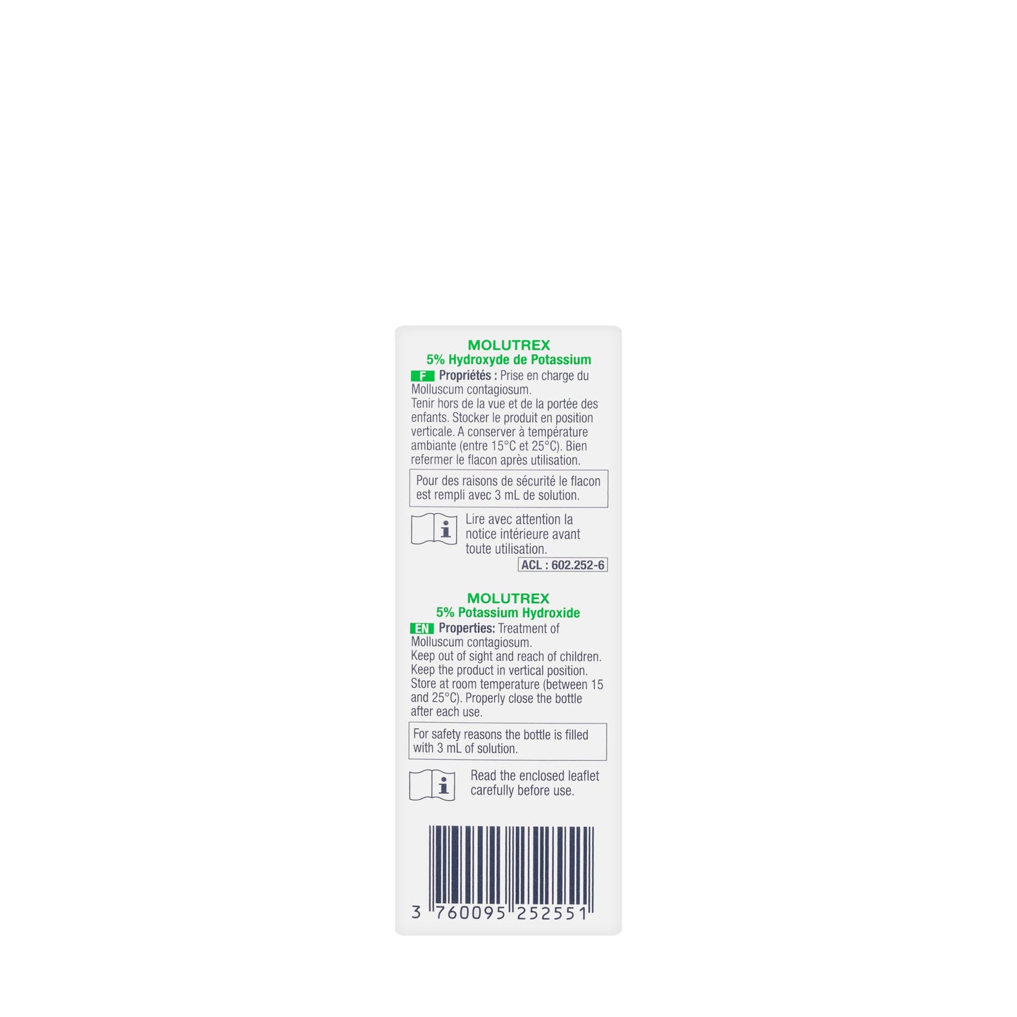 ACM Molutrex 5% Solution 3Ml