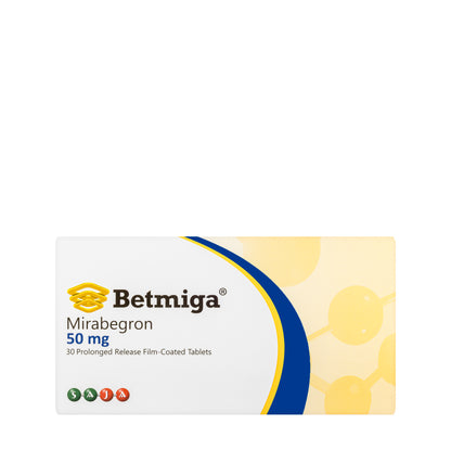 Betmiga 50Mg 30Tablets