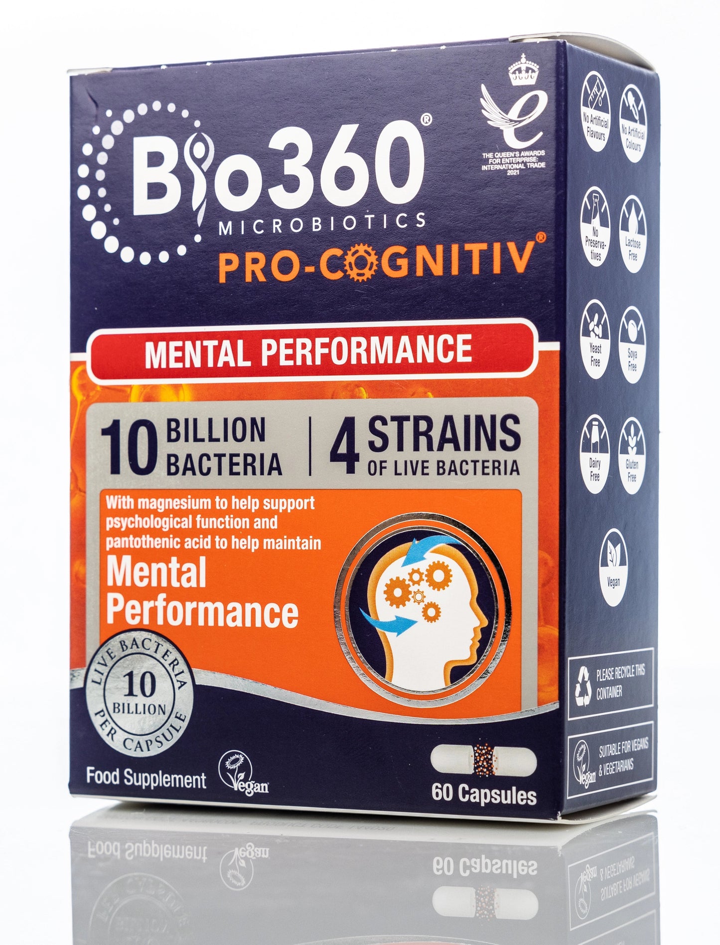 Bio 360 Pro-Cognitiv 10Billion  60 Capsules