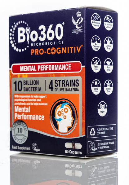 Bio 360 Pro-Cognitiv 10Billion  60 Capsules
