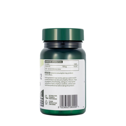 Natures Aid Vitamin B12 Sublingual 1000Mcg 90 Tablets