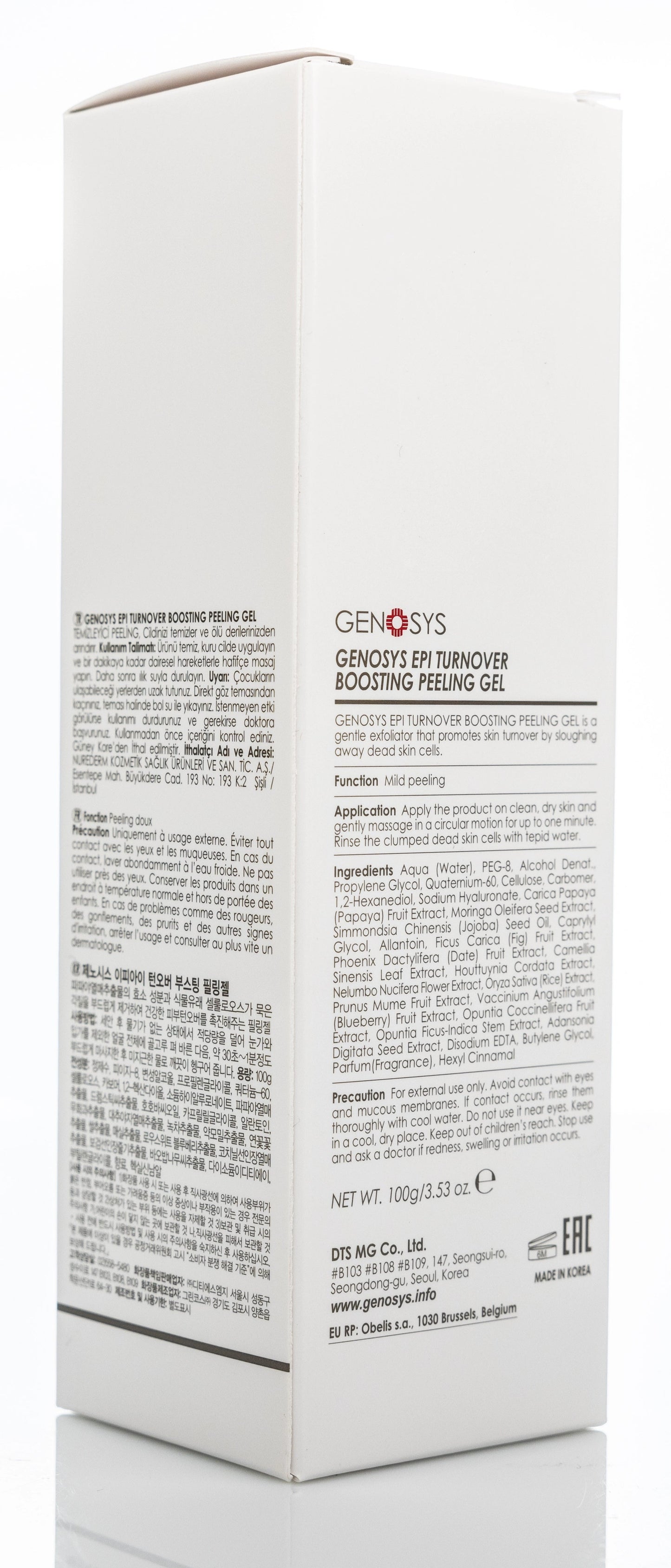 Genosys Epi Turnover Boost Peeling Gel 100 Ml