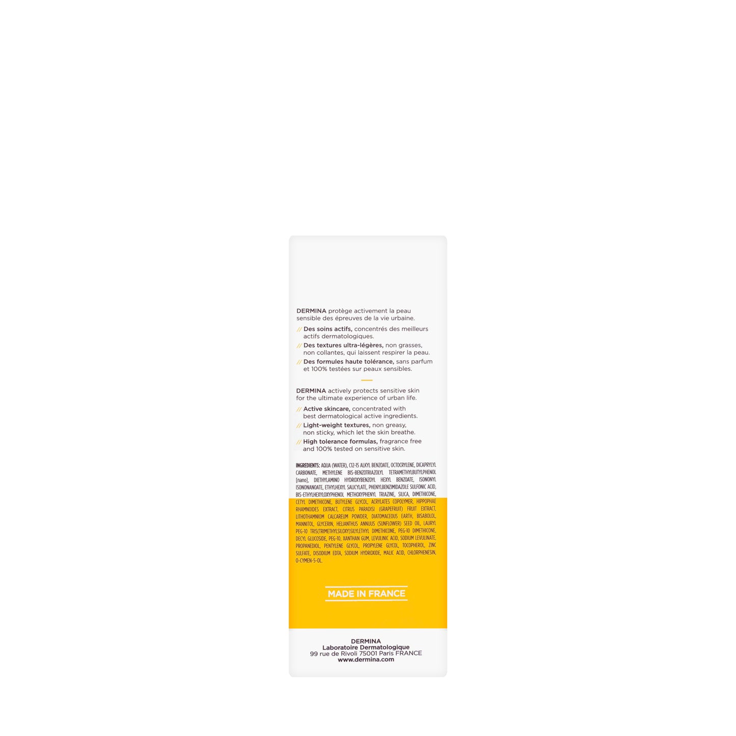 Dermina Sunlina SPF 50+ Ultra Light Sun Fluid 50 Ml