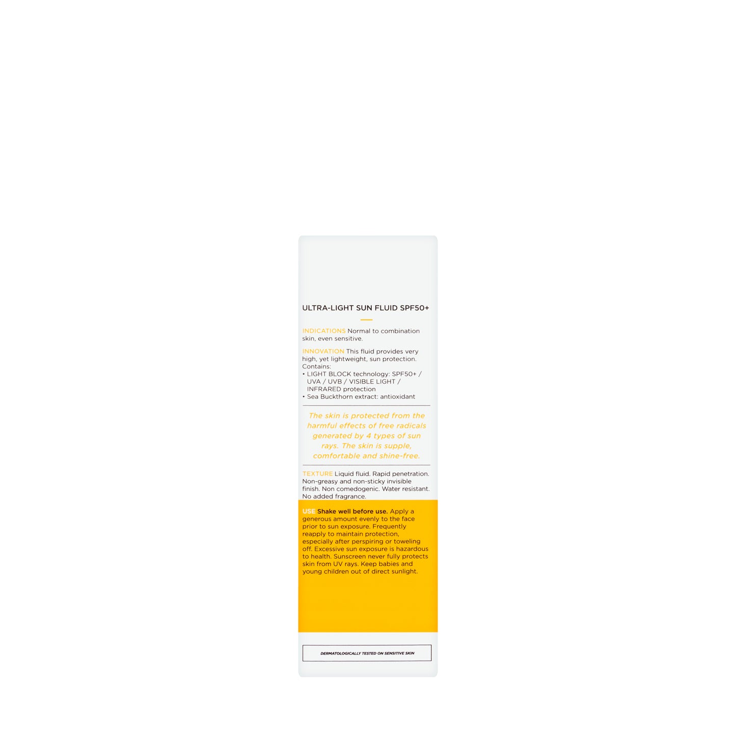 Dermina Sunlina SPF 50+ Ultra Light Sun Fluid 50 Ml