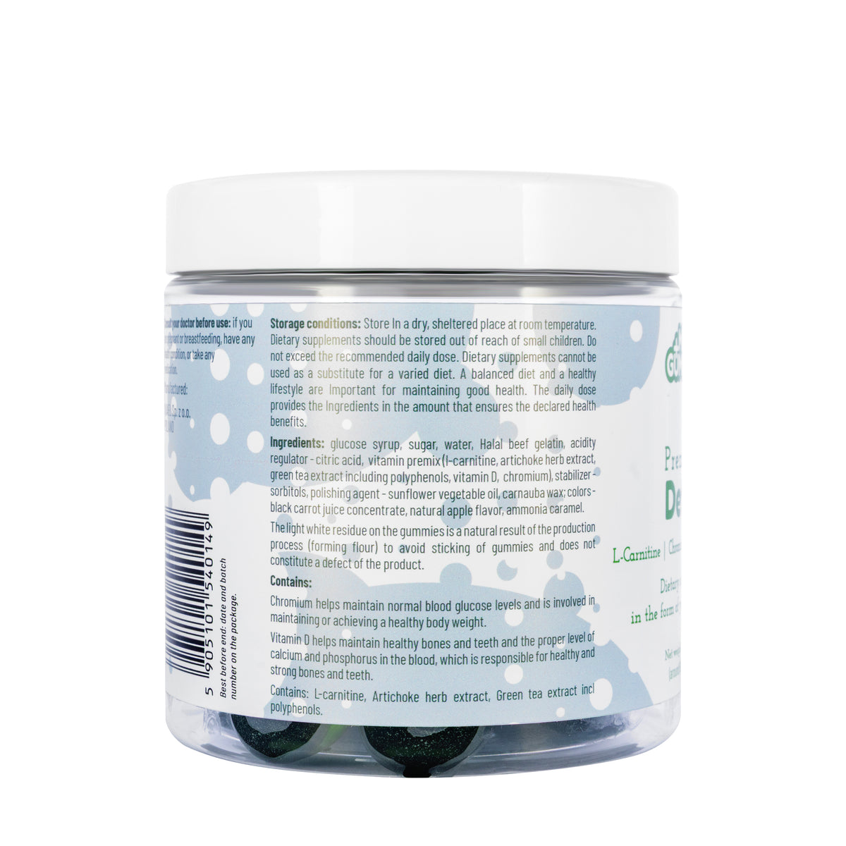 Med+ Gummies Premium Detox 60 Gummies