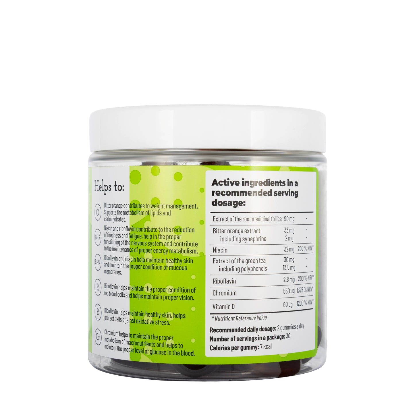 Med+ Gummies B Light 300g 60 Gummmies