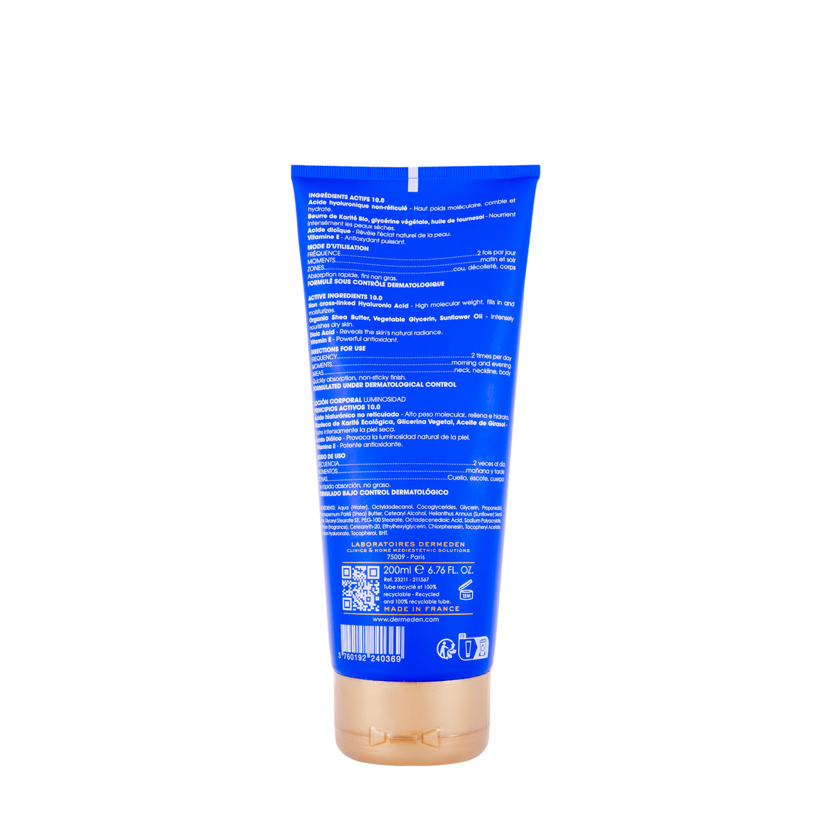 DermEden Specific Protocole Radiance Body Lotion 200 ml