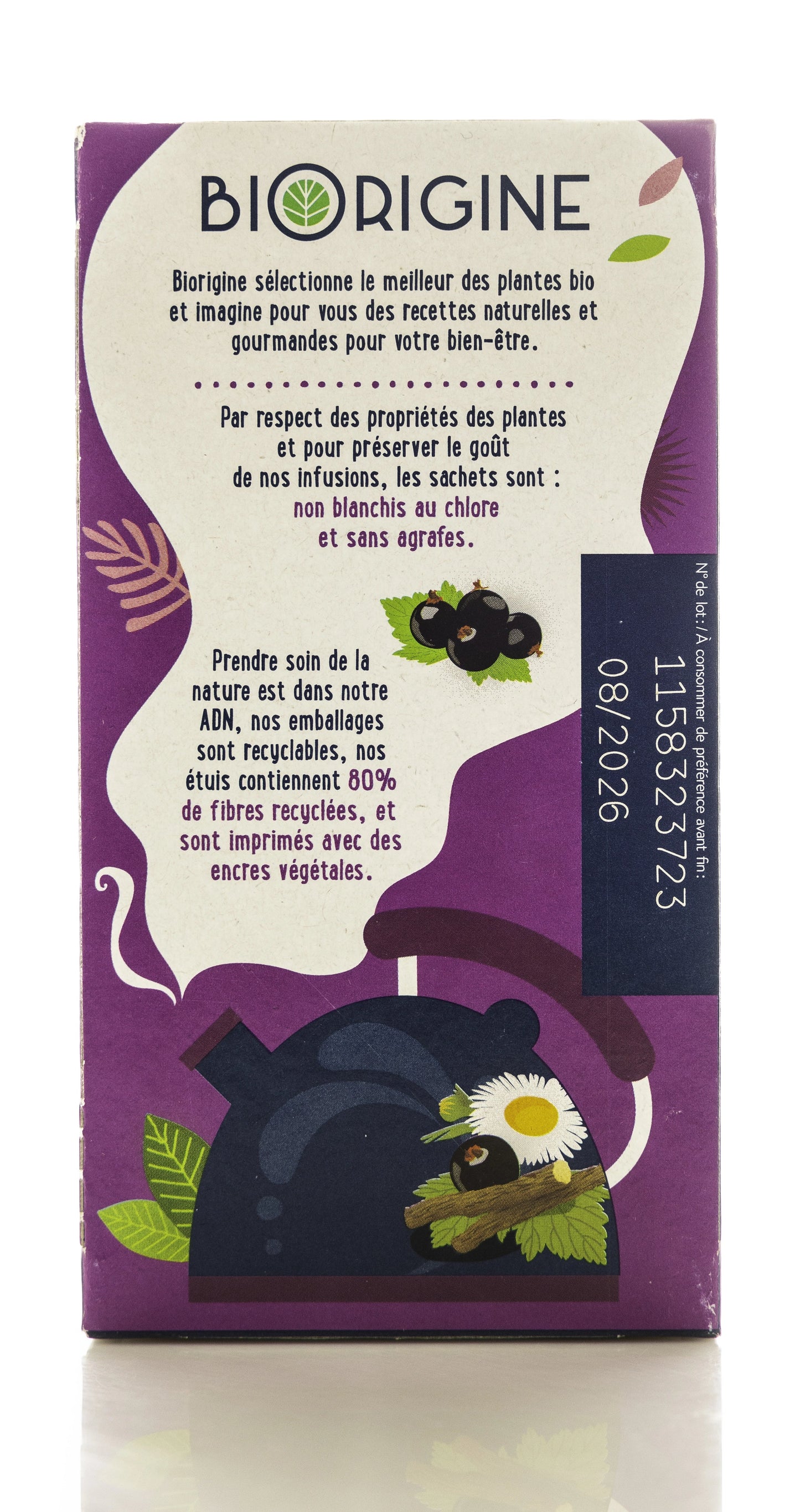 Biorigine Ventre Plat Tea 20 Sachets