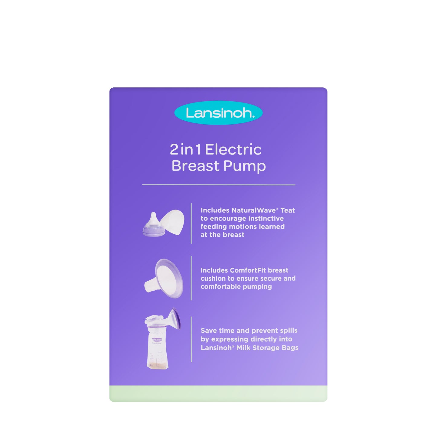 Lansinoh 2-in-1 Double Electric Breast Pump