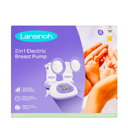 Lansinoh 2-in-1 Double Electric Breast Pump