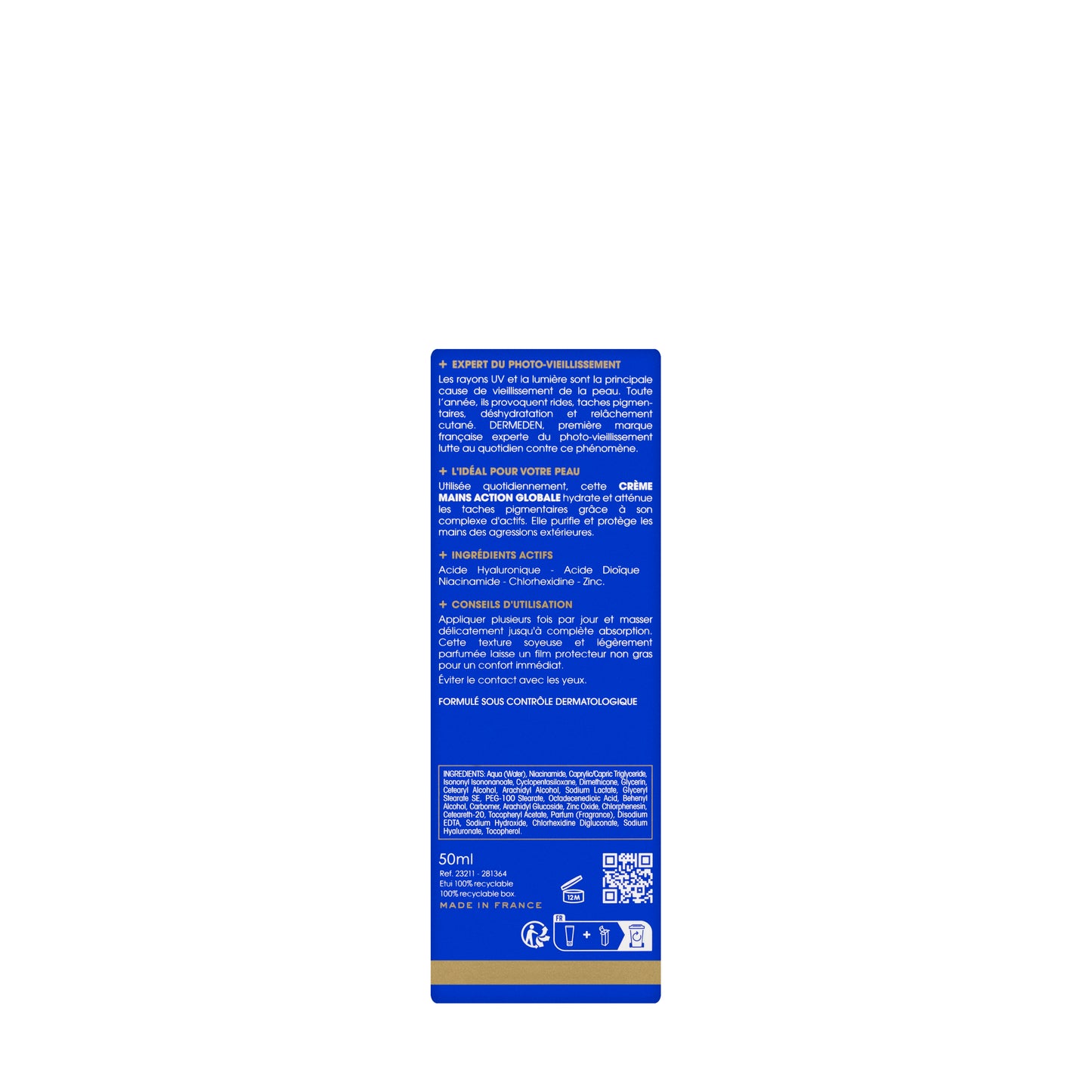 DermEden Specific Protocole Global Action Hand Cream 50 ml