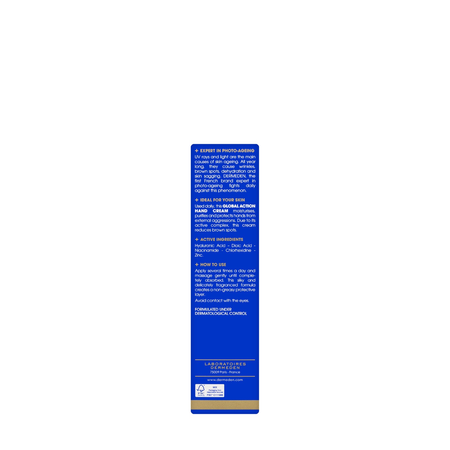 DermEden Specific Protocole Global Action Hand Cream 50 ml