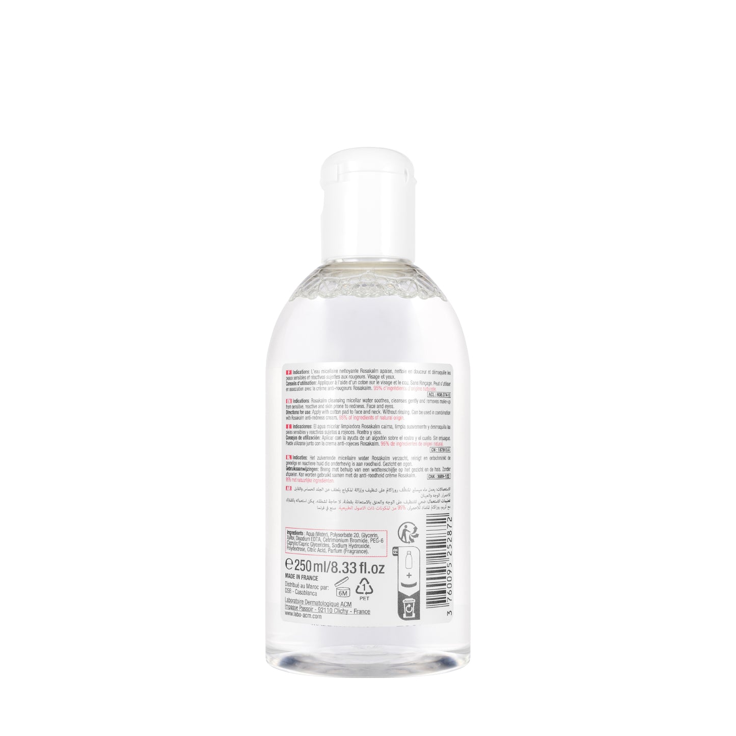 ACM Rosakalm Clean~Micellar Water 250Ml
